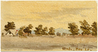 Etta Fraser, Utal, Thar Desert, Rajasthan, India – c.1895 watercolour painting