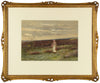 Alice Squire RI, Young Lady on the Moors –late 19th-century watercolour painting