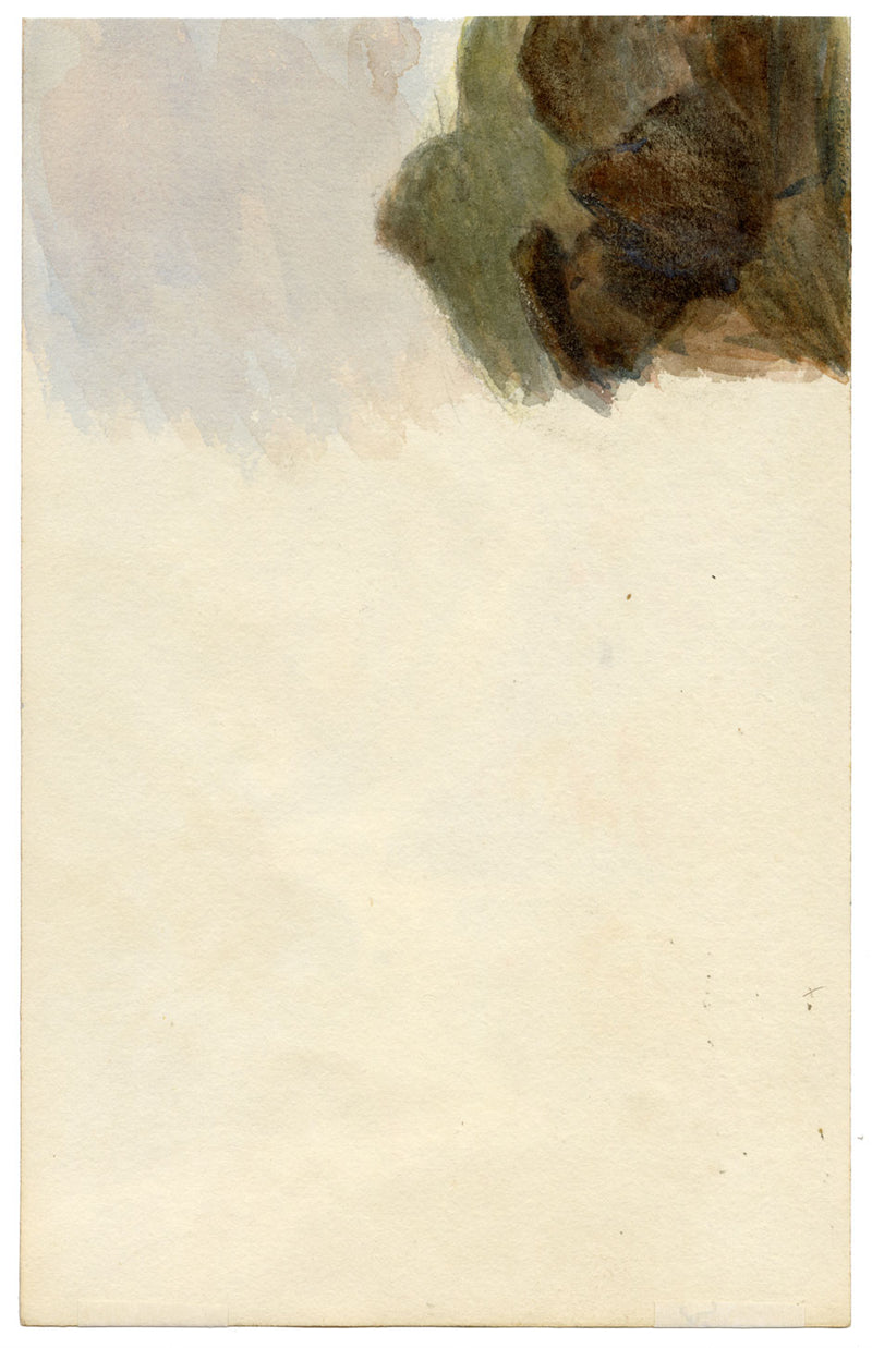 John Wilson, Waterfall, Possibly Mountains of Lora, Scotland –c1860s watercolour