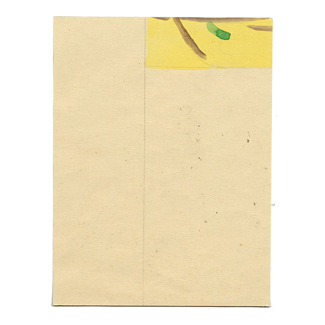 Jean Mary Ogilvie, Miniature Flower Bloom Pattern Design –1930s gouache painting