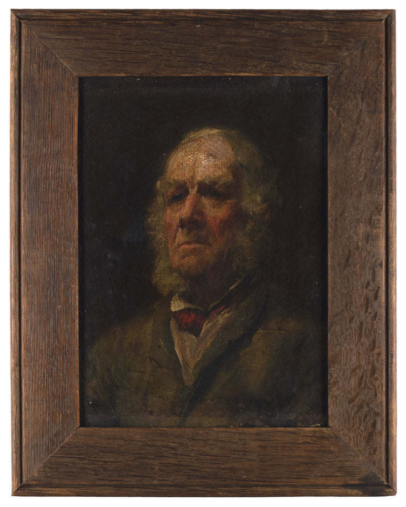 Henry Wright Kerr RSA RSW, Portrait of an Elderly Man –19th-century oil painting