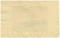 Robert Houston RWS, Castle Stalker, Argyll, Scotland – early C20th etching print