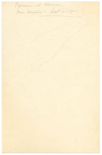 Capanna (Hut) at Olevano, Roman Campagna, Italy – 1910 watercolour painting