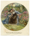 V. Downes, Shakespeare's Juliet & the Nurse, Romeo & Juliet – c.1898 watercolour