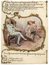 V. Downes, L'avventura di Lady Ursula di Anthony Hope – acquerello del 1898 circa