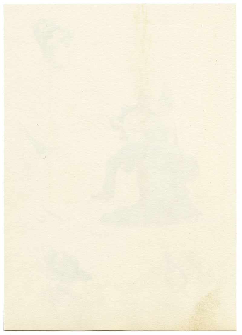 GD, Polka in Extremis – Dibujo original en pluma y tinta de finales del siglo XIX