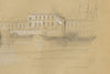Thomas Hosmer Shepherd, Custom House – early 19th-century architectural drawing