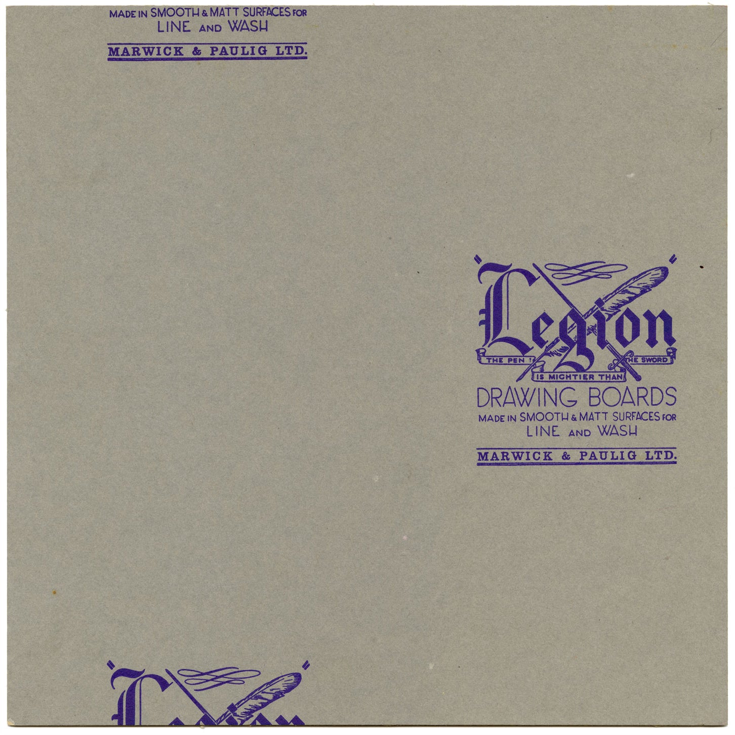 Elaine Williamson, Poole Pottery, Scrolling Leaf Design – dipinto a guazzo degli anni '80 circa