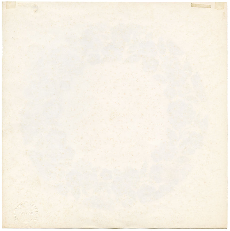 Elaine Williamson, Poole Pottery, Blue Flower Design – acquerello degli anni '80 circa