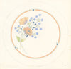 Elaine Williamson, Poole Pottery, Poppy Flower Design – 1988 gouache painting