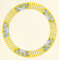 Elaine Williamson, Poole Pottery, Blue & White Ceramic Design – 1989 watercolour