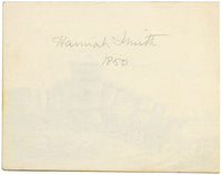 Hannah Smith, Coastal Ruin in Miniature – Original 1850 graphite drawing