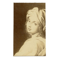 St Peter's Basilica Interior, Rome – Original c.1870 albumen print photograph