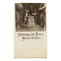 Canova's Venus Italica, Palazzo Pitti, Florence –c.1870 albumen print photograph