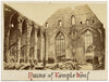 Ruins of Temple Neuf Church, Strasbourg –c.1870 albumen print photograph