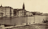 Grand Canal, Venice – Original c.1870 albumen print photograph