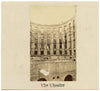 The Theatre, Siege of Strasbourg – Original 1870 albumen print photograph