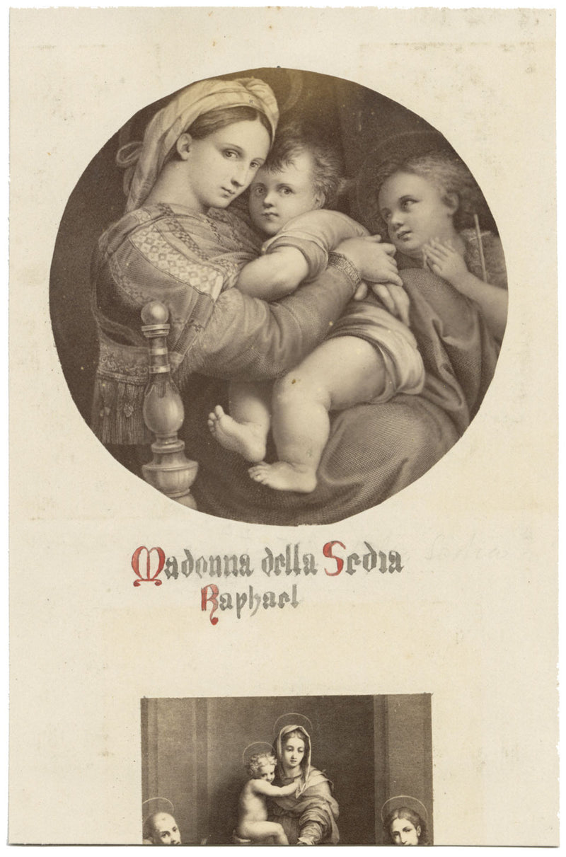 The Rape of Polyxena, Uffizi Gallery, Florence – c.1870 albumen print photograph