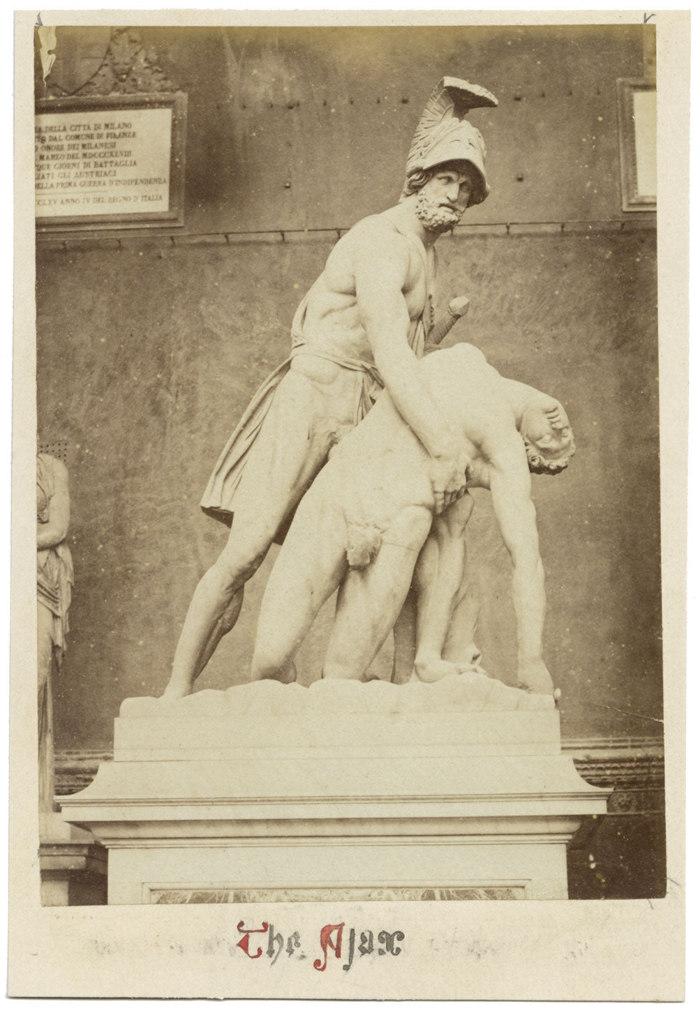 Giotto's Campanile, Florence – Original c.1870 albumen print photograph