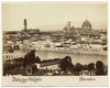 Florence, The Arno, Palazzo Vecchio & Duomo – c.1870 albumen print photograph