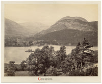 Coniston Water, Lake District – Original c.1870 albumen print photograph