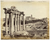 Possibly Robert Macpherson, Roman Forum, Rome – c.1870 albumen print photograph