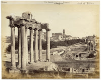 Possibly Robert Macpherson, Roman Forum, Rome – c.1870 albumen print photograph