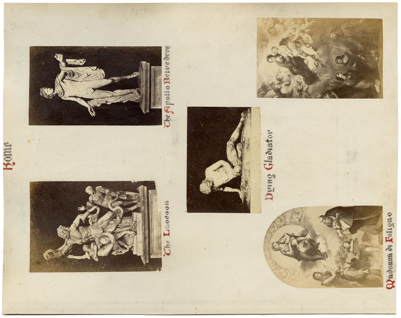 Possibly Robert Macpherson, Roman Forum, Rome – c.1870 albumen print photograph