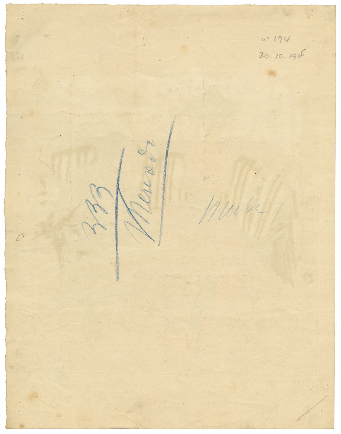 Pierre-Georges Jeanniot, Le Rire No.194 – 1906 Litografia e tempera di prova