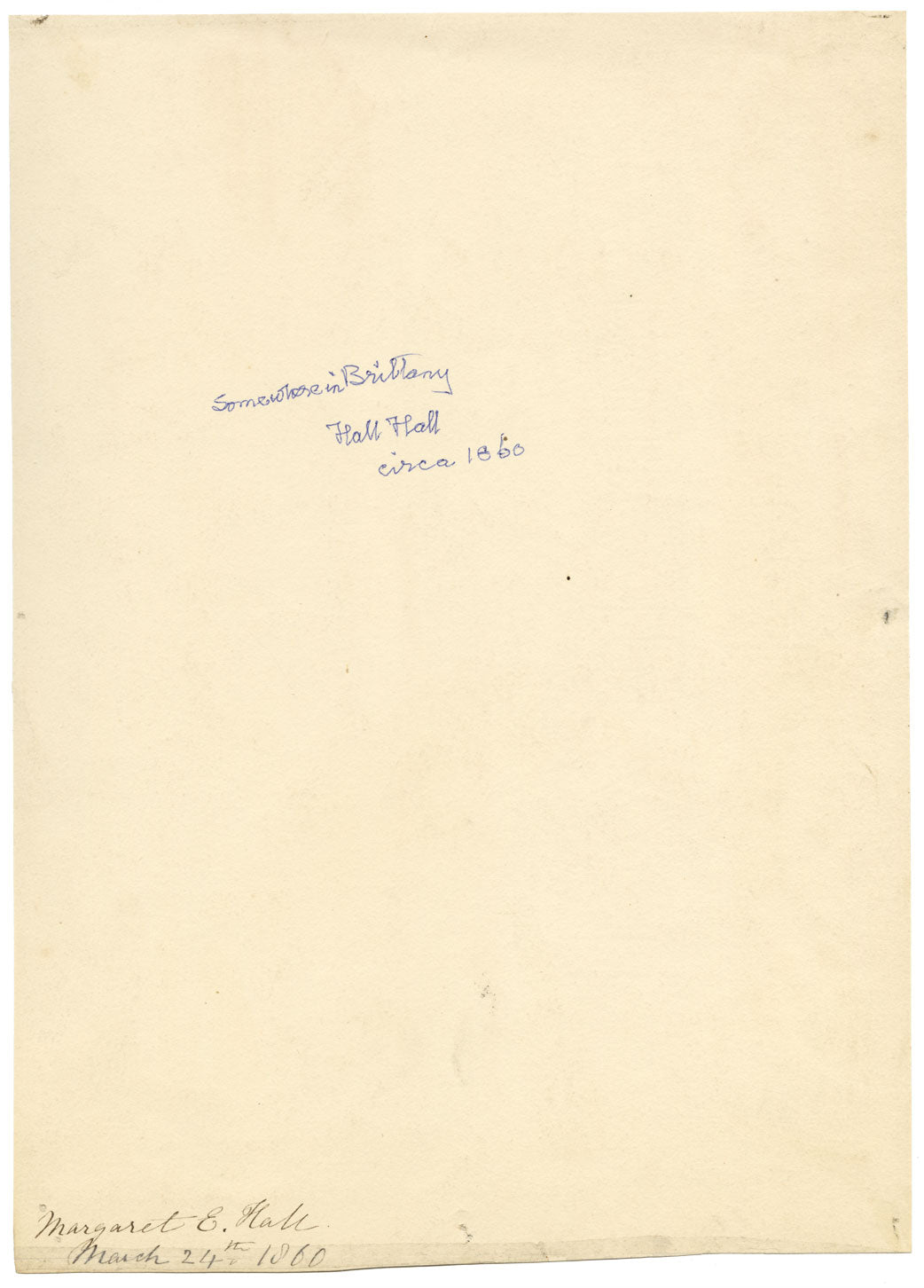 Margaret E. Hall, Interno della cattedrale di Rouen da Samuel Prout – acquerello del 1860