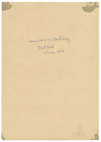 Chiesa in Bretagna secondo Samuel Prout – Dipinto originale ad acquerello del 1860 circa