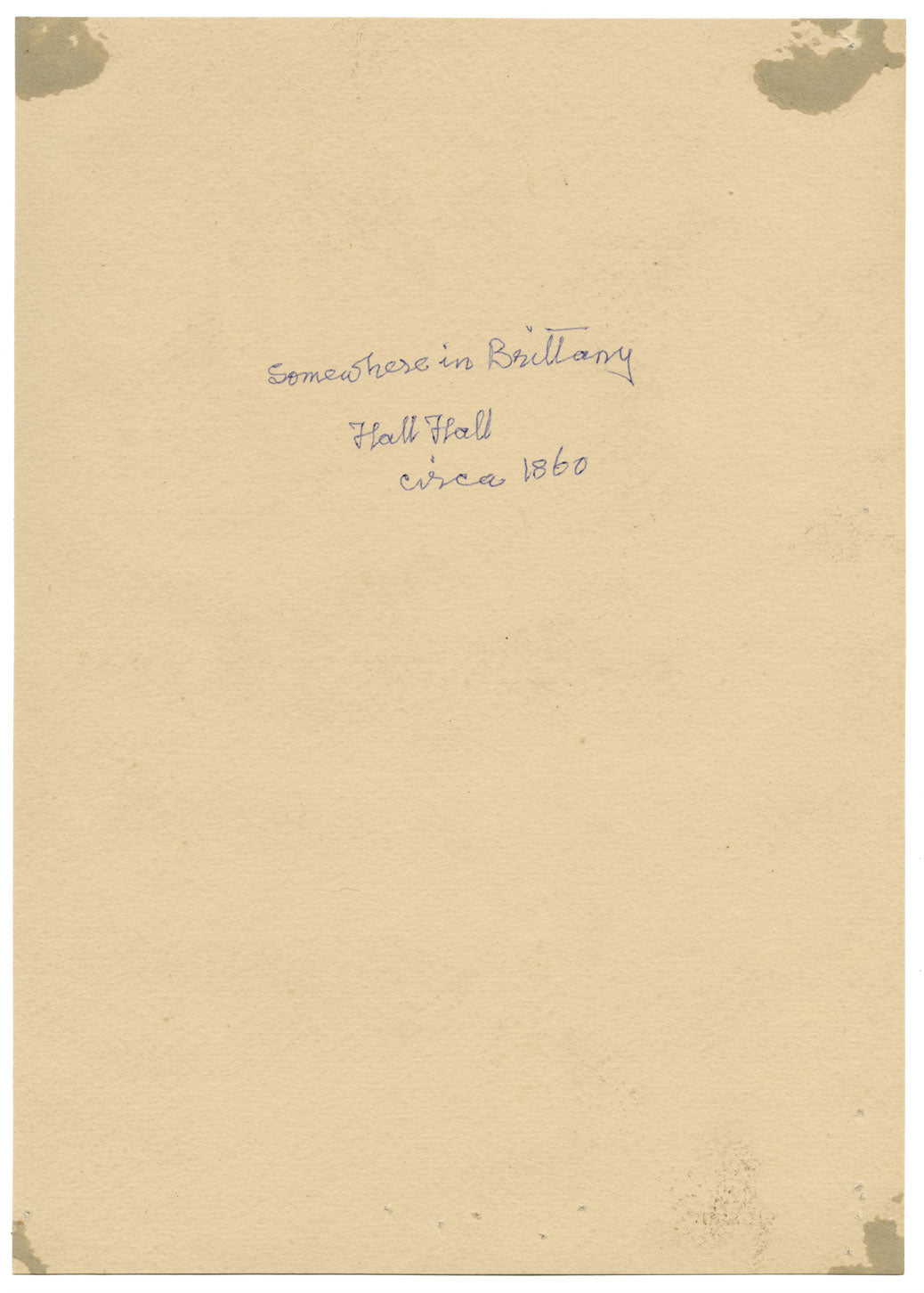 Chiesa in Bretagna secondo Samuel Prout – Dipinto originale ad acquerello del 1860 circa