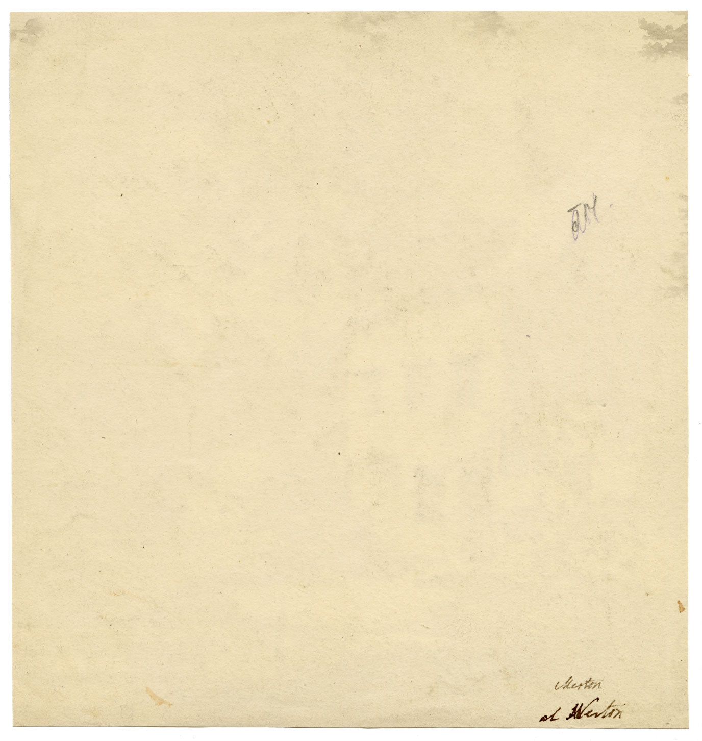 John Monro, Cabaña en el río Wandle, Merton, Surrey – acuarela de principios del siglo XIX