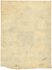 Alexander Monro, Rustic Barn with Figures – early C19th watercolour painting