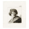 Francesco Novelli after Rembrandt, Self-Portrait in Cap: Laughing – 1860 etching