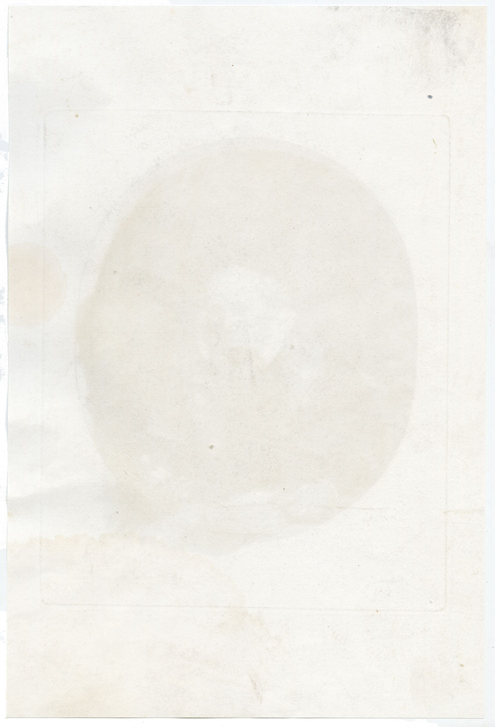 Francesco Novelli after Rembrandt, Jan Cornelis Sylvius – 1860 etching print