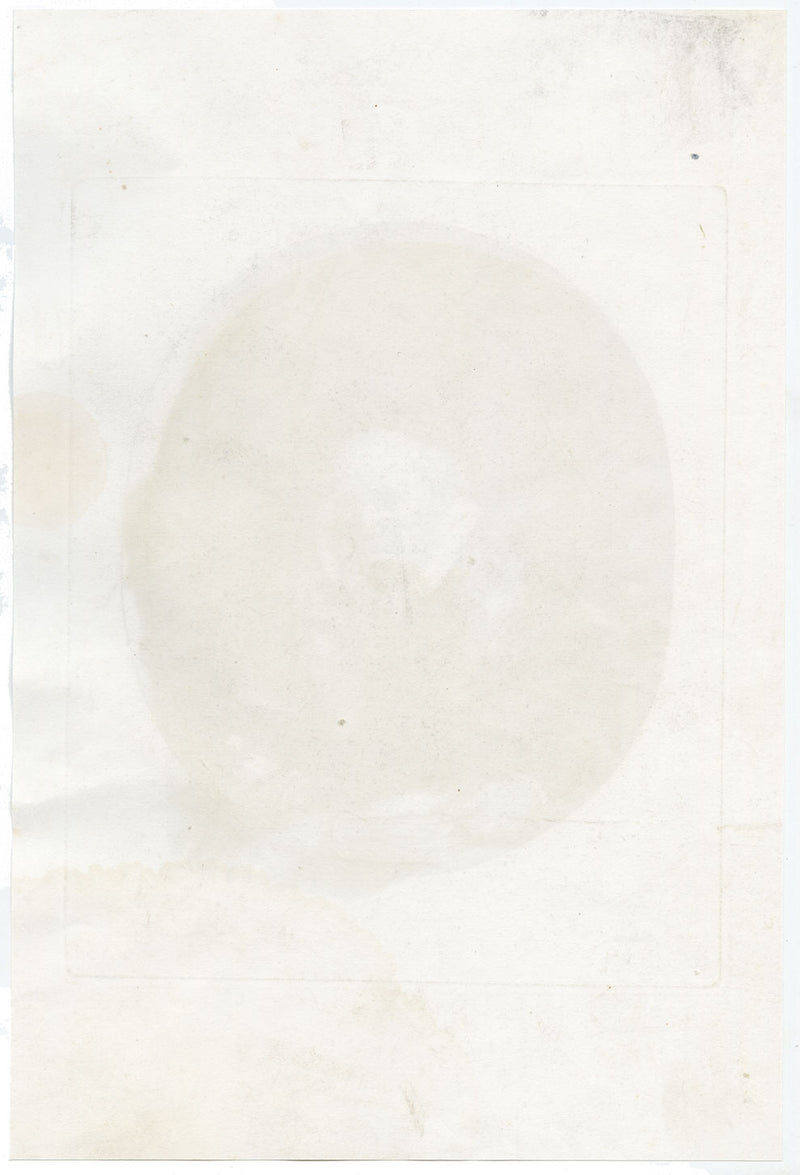 Francesco Novelli after Rembrandt, Jan Cornelis Sylvius – 1860 etching print