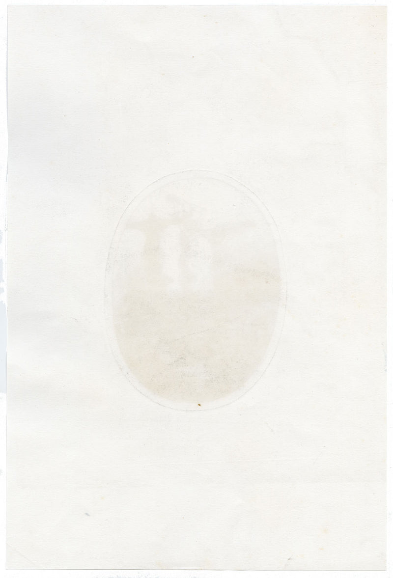 F. Novelli after Rembrandt, Christ Crucified between Two Thieves – 1860 etching