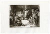F. Novelli after Rembrandt, Christ Preaching (The Little Tomb) – 1860 etching