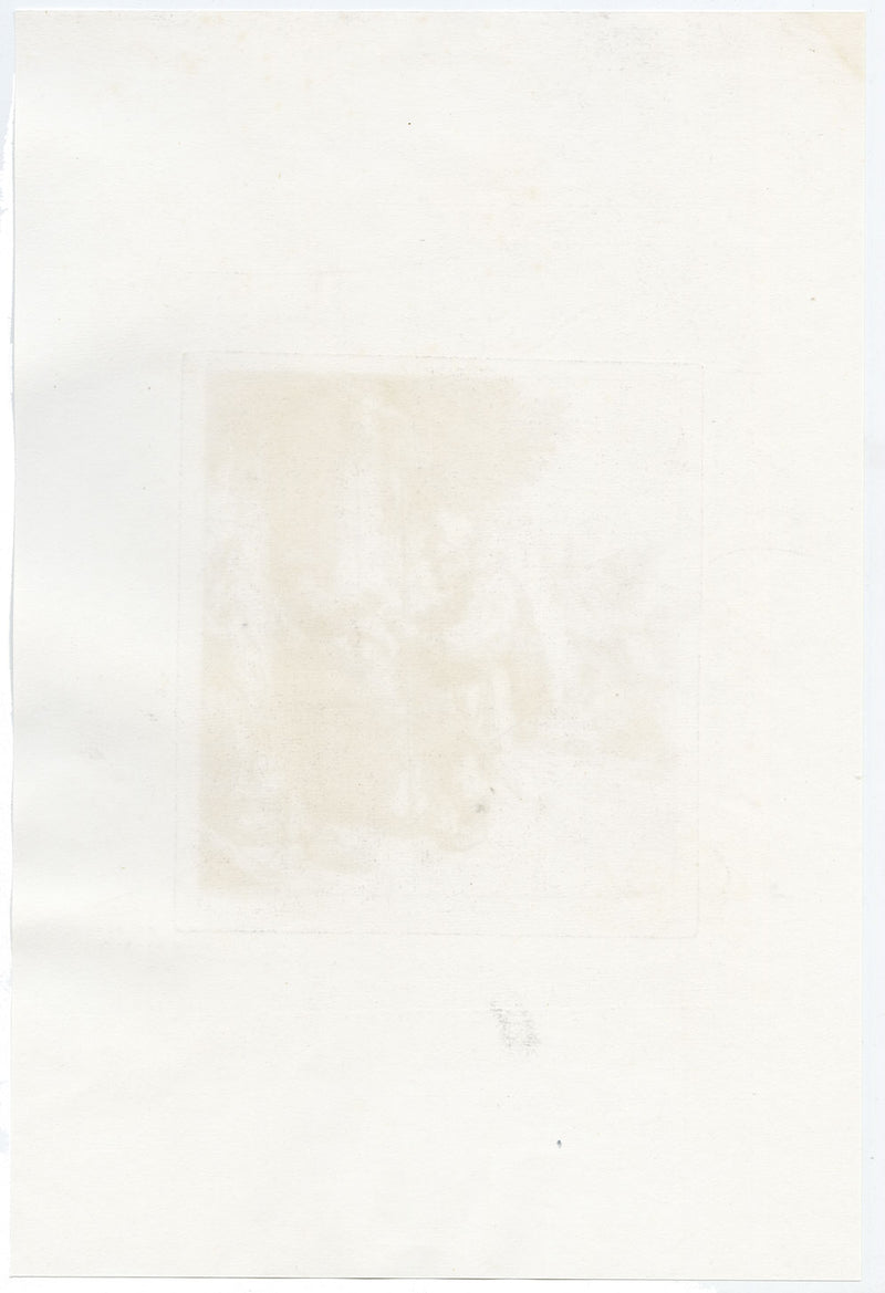 Francesco Novelli after Rembrandt, The Rat Catcher – 1860 etching print