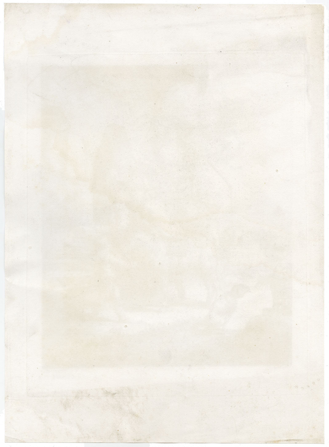 Francesco Novelli after Rembrandt, The Good Samaritan – 1860 etching print