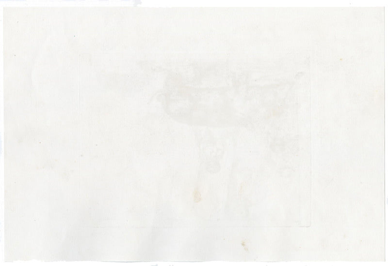 Francesco Novelli after Rembrandt, The Hog – 1860 etching print