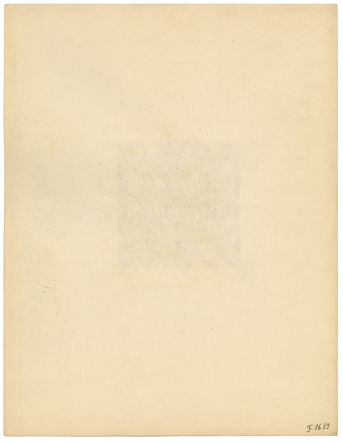 Diseño textil, Atelier Testemale París: Tulipán estilo art déco burdeos, pintura de los años 60