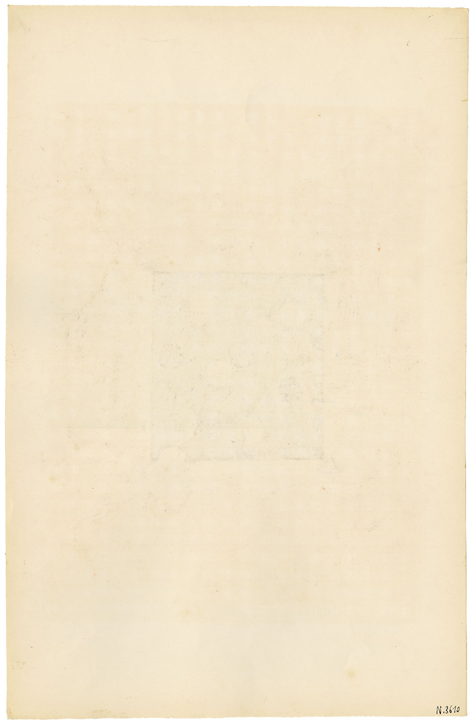 Textile Design, Atelier Testemale Paris: Turquoise Marine – c.1960s painting