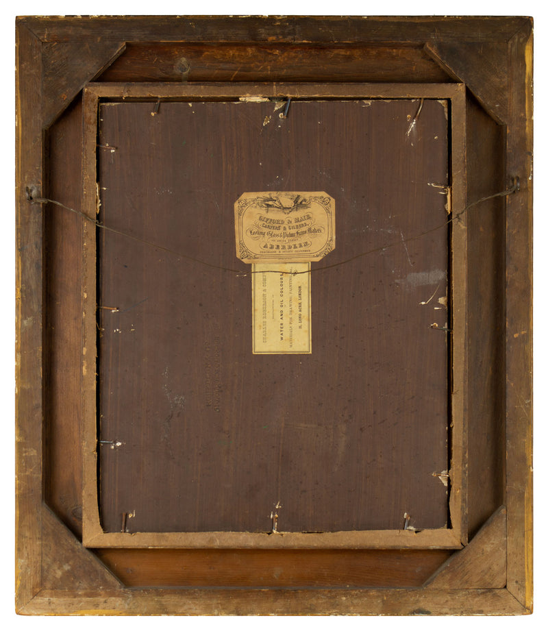 John Stirling, Portrait Pair, Scottish Cleric & His Wife – 1851 oil paintings