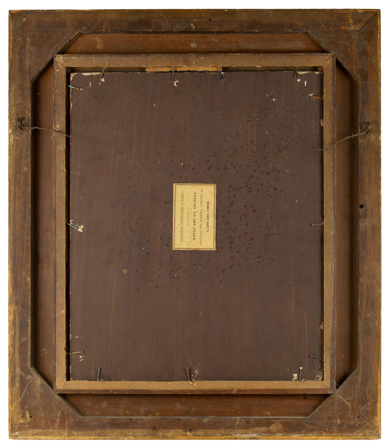 John Stirling, Portrait Pair, Scottish Cleric & His Wife – 1851 oil paintings