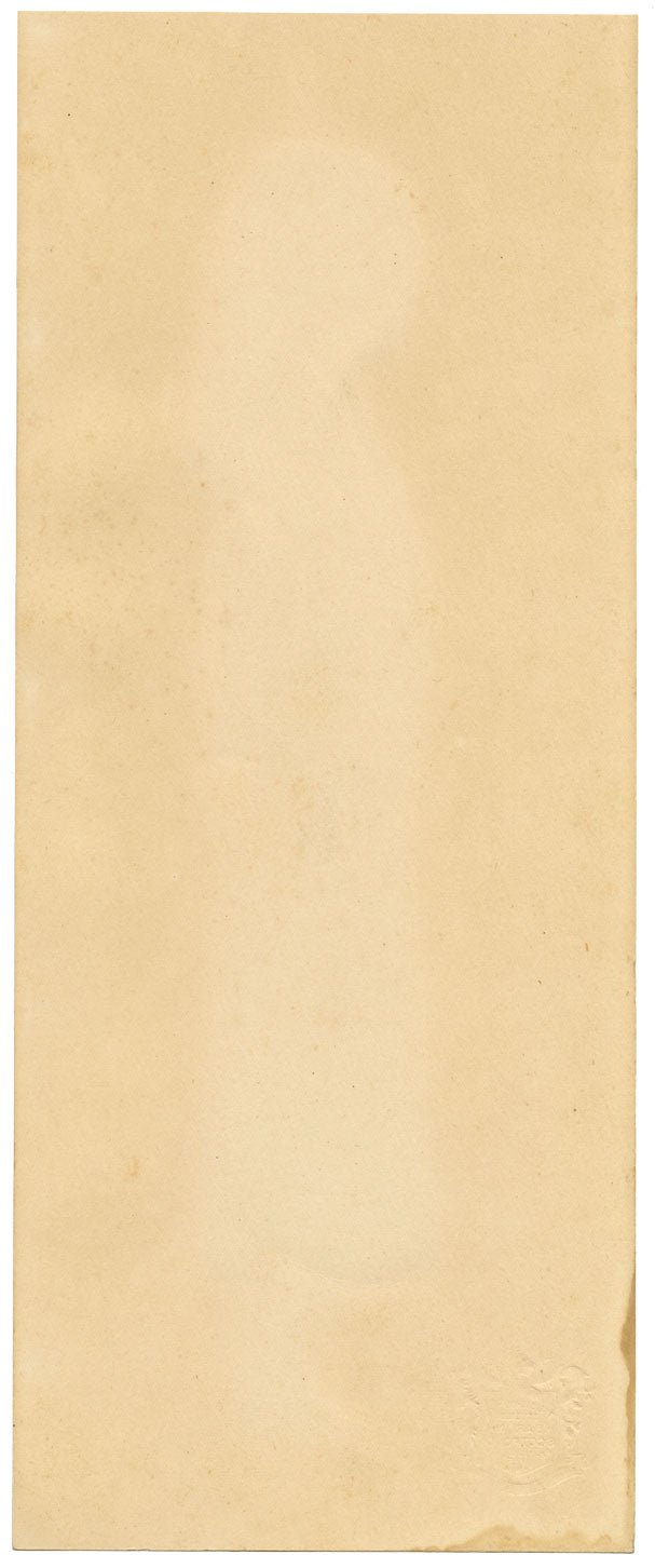 Baron Scotford, Silhouette Paper Cut of a Nun – 1932 cut black paper