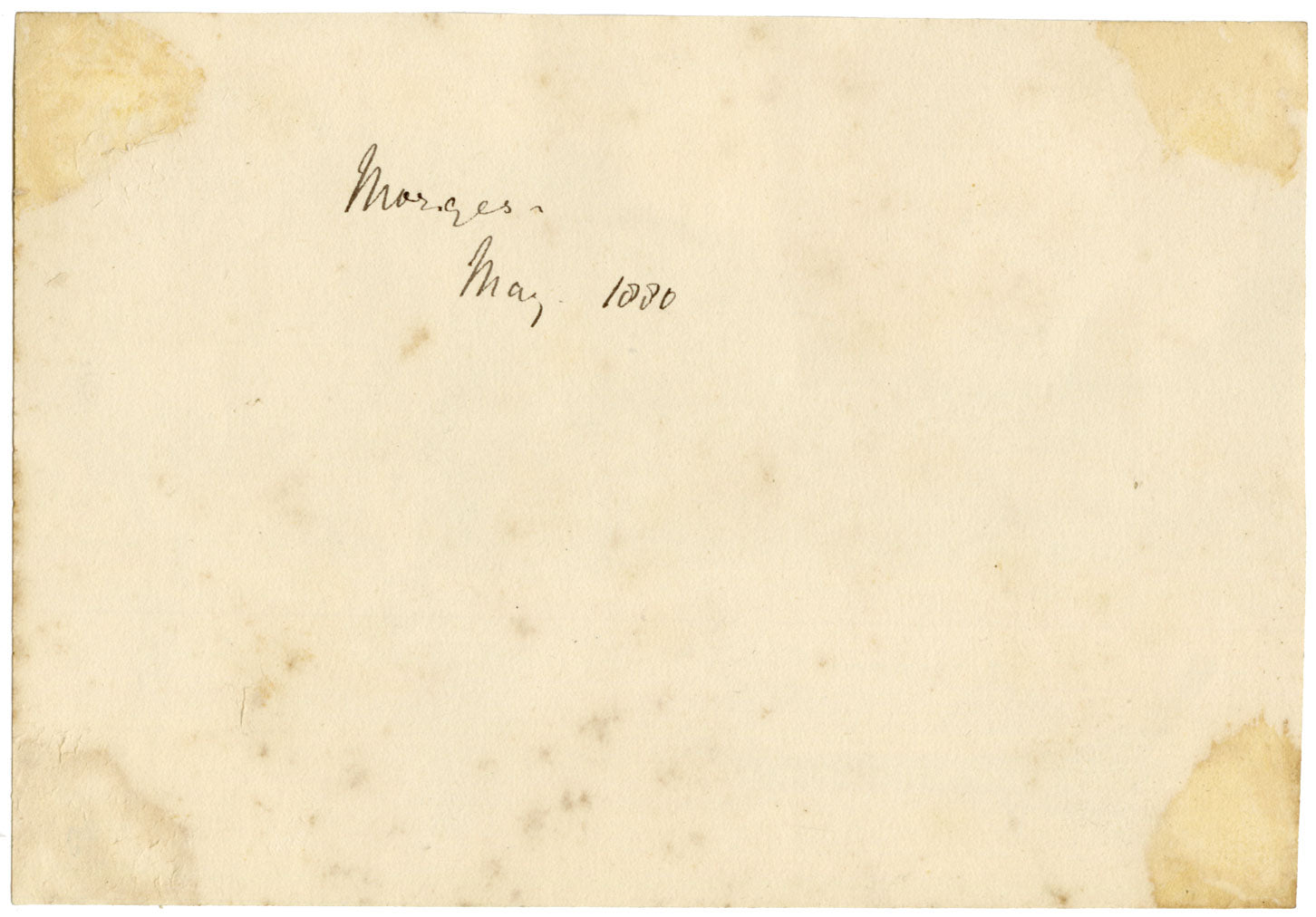 CM Stopford, Porto di Morges, Lago di Ginevra, Svizzera – acquerello del 1880