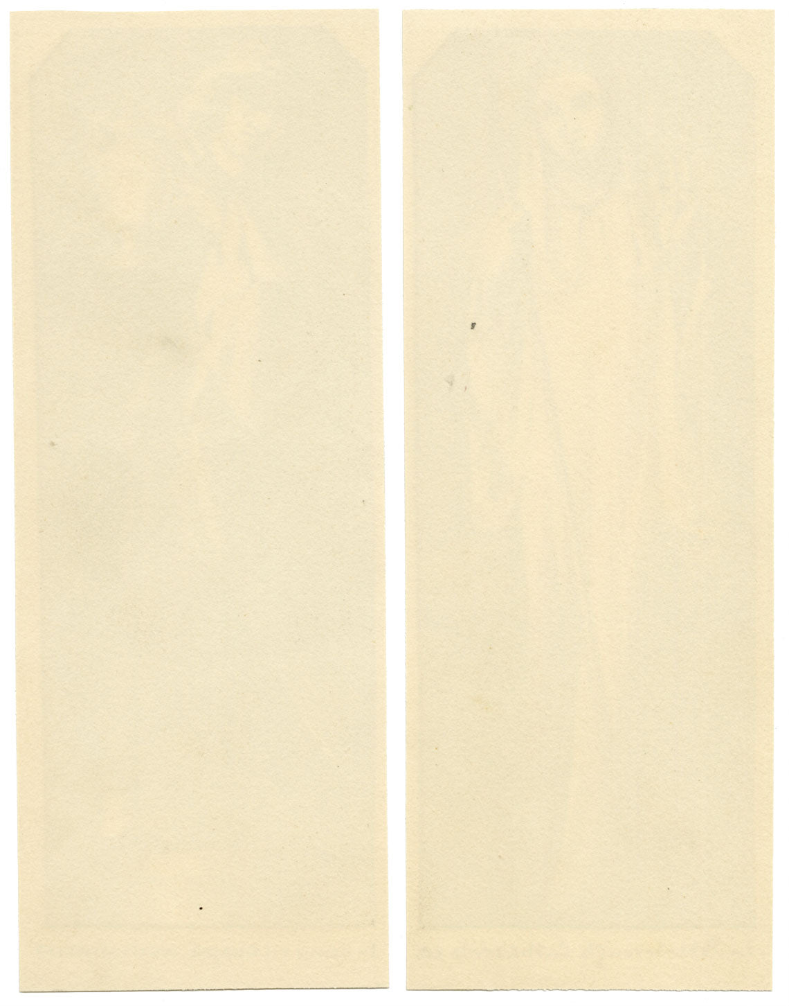 R.J. Blesard, Statues, Westminster & Peterborough Cathedral – c.1833 watercolour