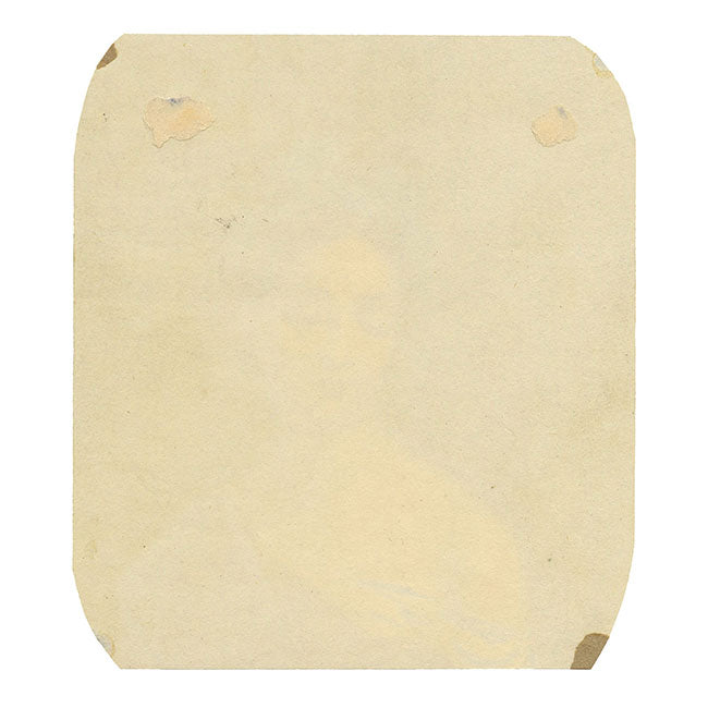 Ritratto di Baccante – Dipinto originale ad acquerello di inizio XIX secolo